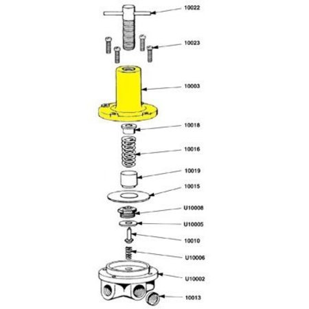 SHARPE MANUFACTURING 18-02A REGULATOR BODY SH10003